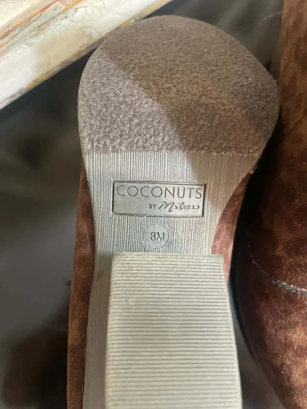 Coconuts by Matisse Addie Scalloped Leopard Print Booties Size 8M